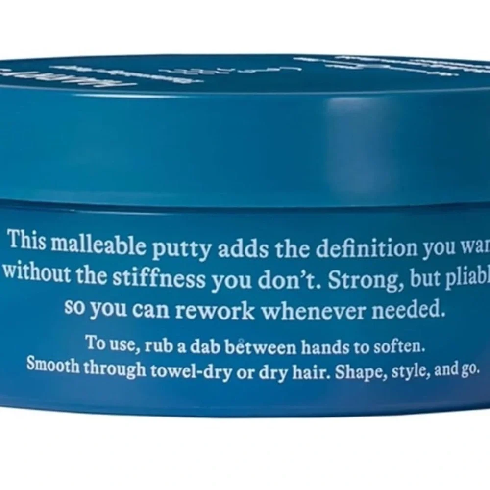 Harry Men's Hair Texturizing Putty, Medium Hold with Matte Finish, 2.5 oz (D04)